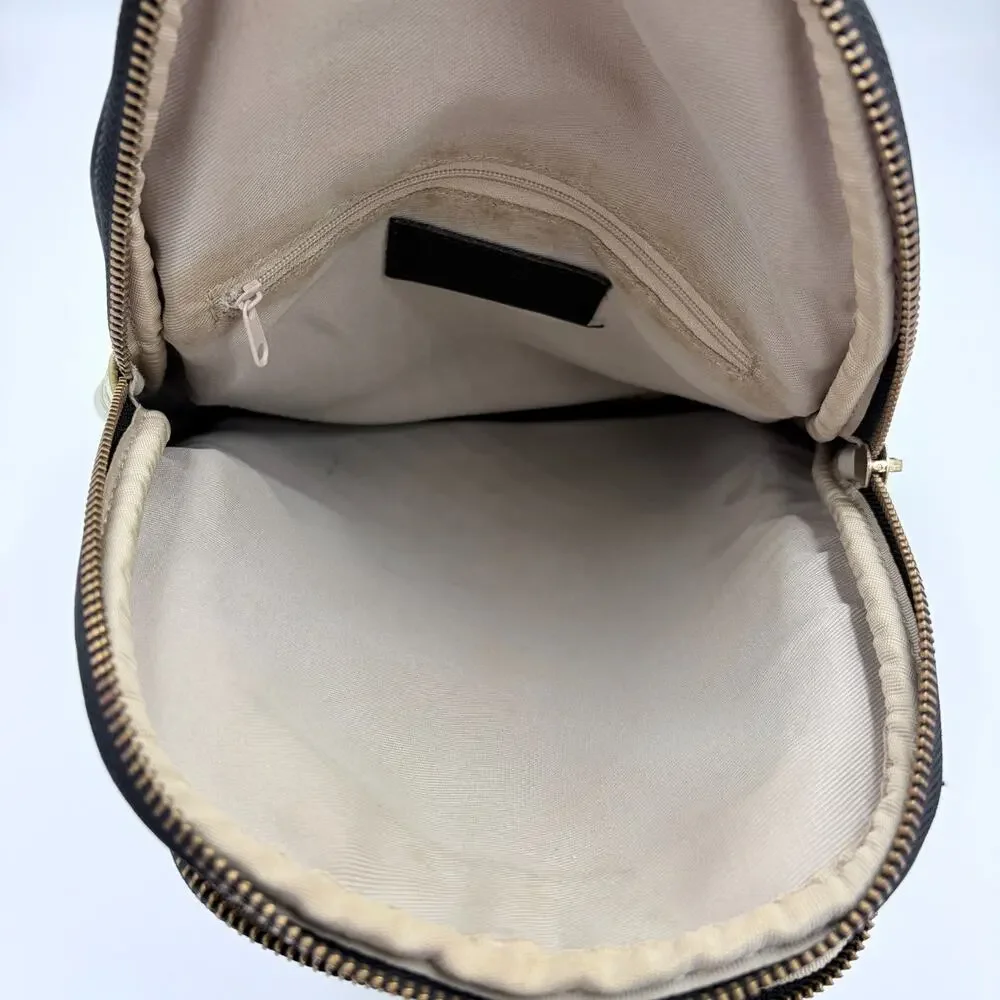 Valentina Women's Pebbled Leather Mini Backpack Green y2k